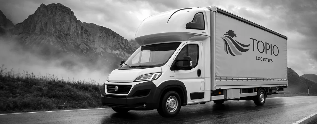 Camion box Topio Logistics